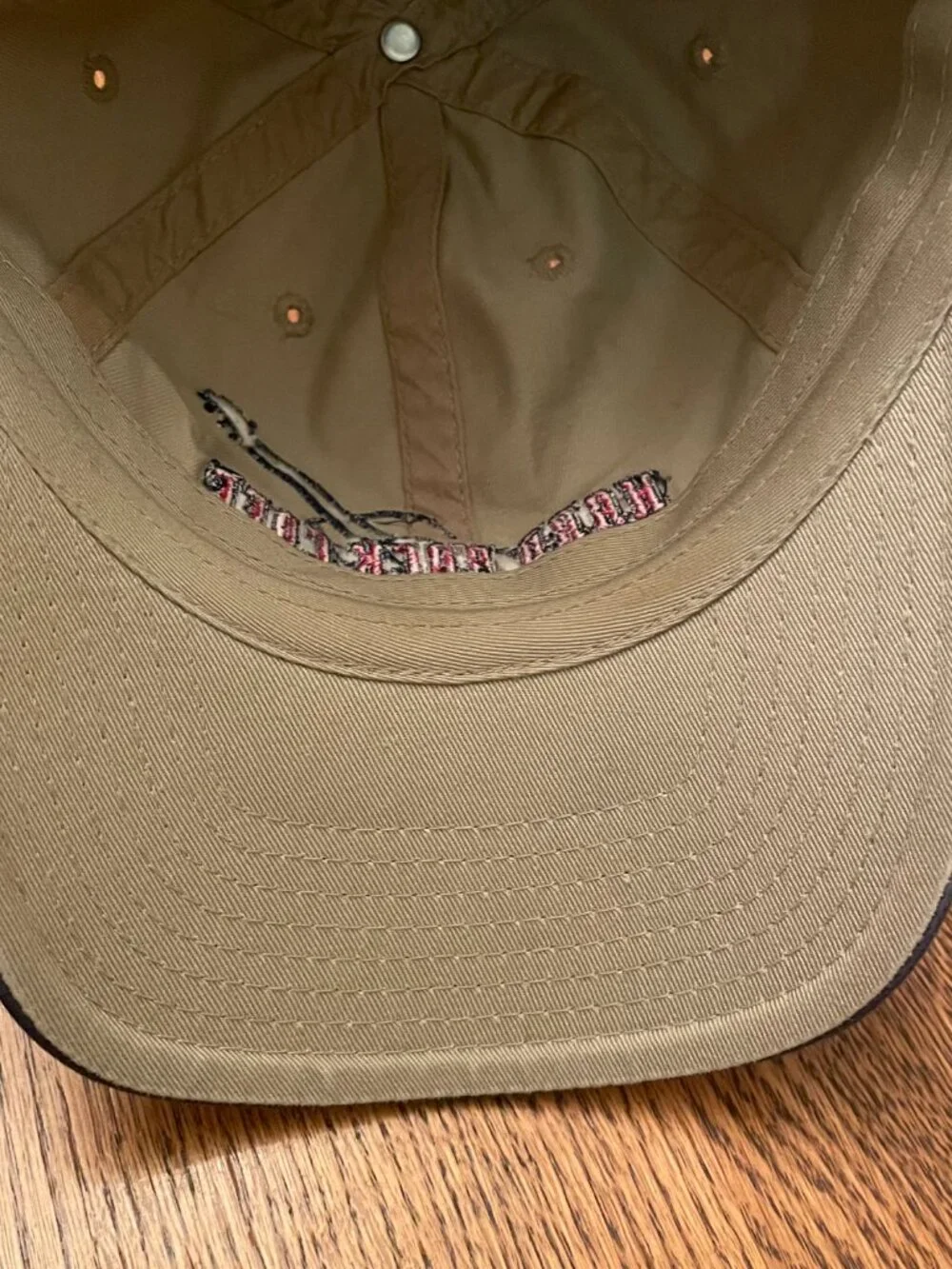 St. Thomas Hard Rock Cafe Beige Metal Buckle Strap Baseball Hat Cap